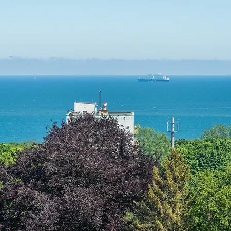 Sopot- Apt. Z Szerokim Widokiem Na Morze I Z Hamakiem Lejlighed